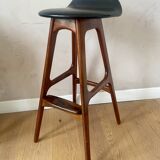 Vintage Scandinavian Bar Stool – Erik Buch OD 61