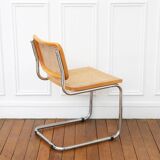 Chaise Cesca B32 Breuer Made in Italy - Cannage assise refait