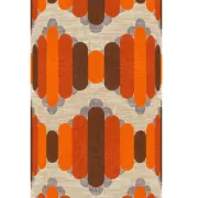 Oscillo H80 D33 lampshade - vintage fabric