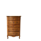 Chiffonnier Louis XV 5 tiroirs bois sculpté - 110 cm