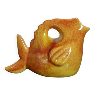 Pichet poisson en céramique