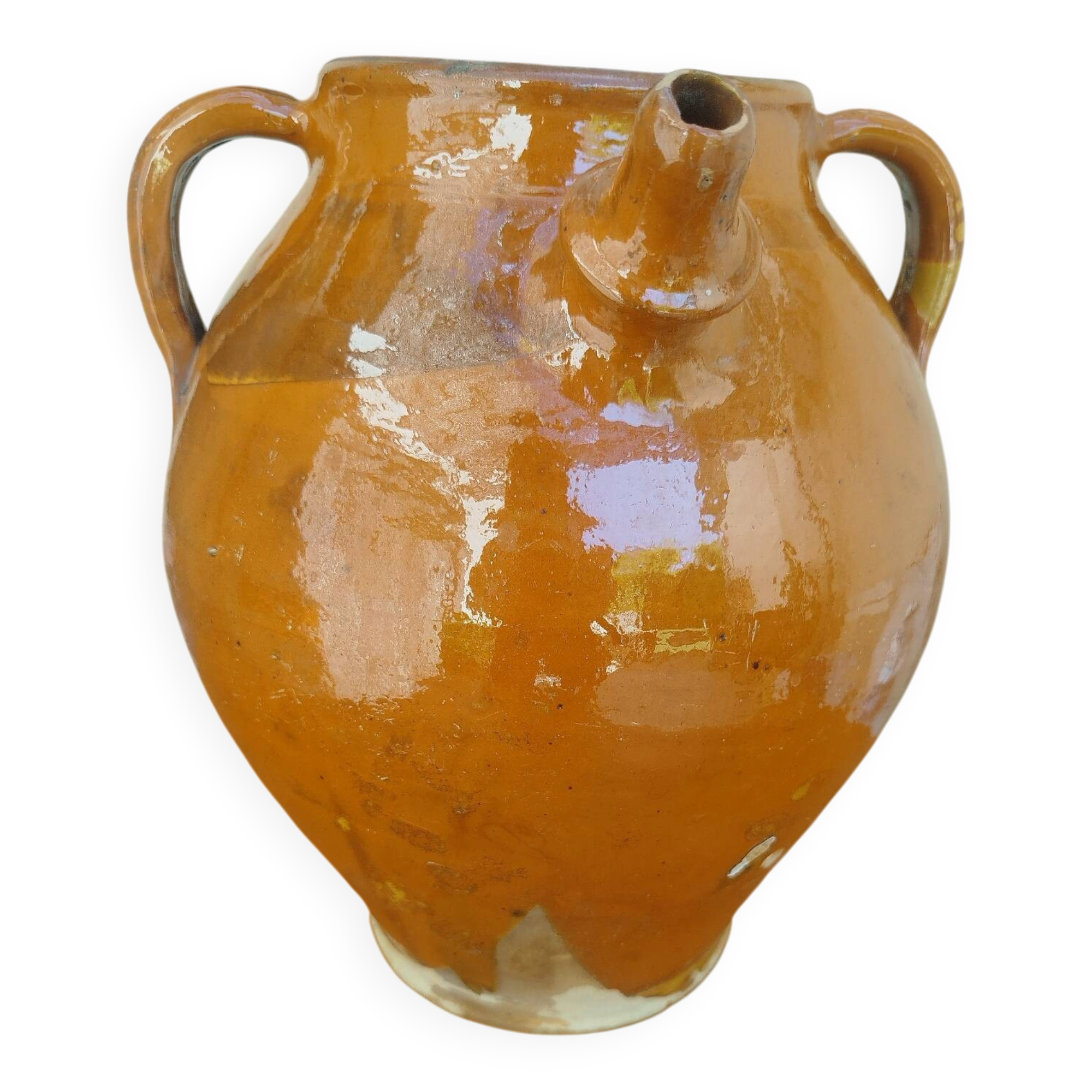 Glazed earthenware bowl
