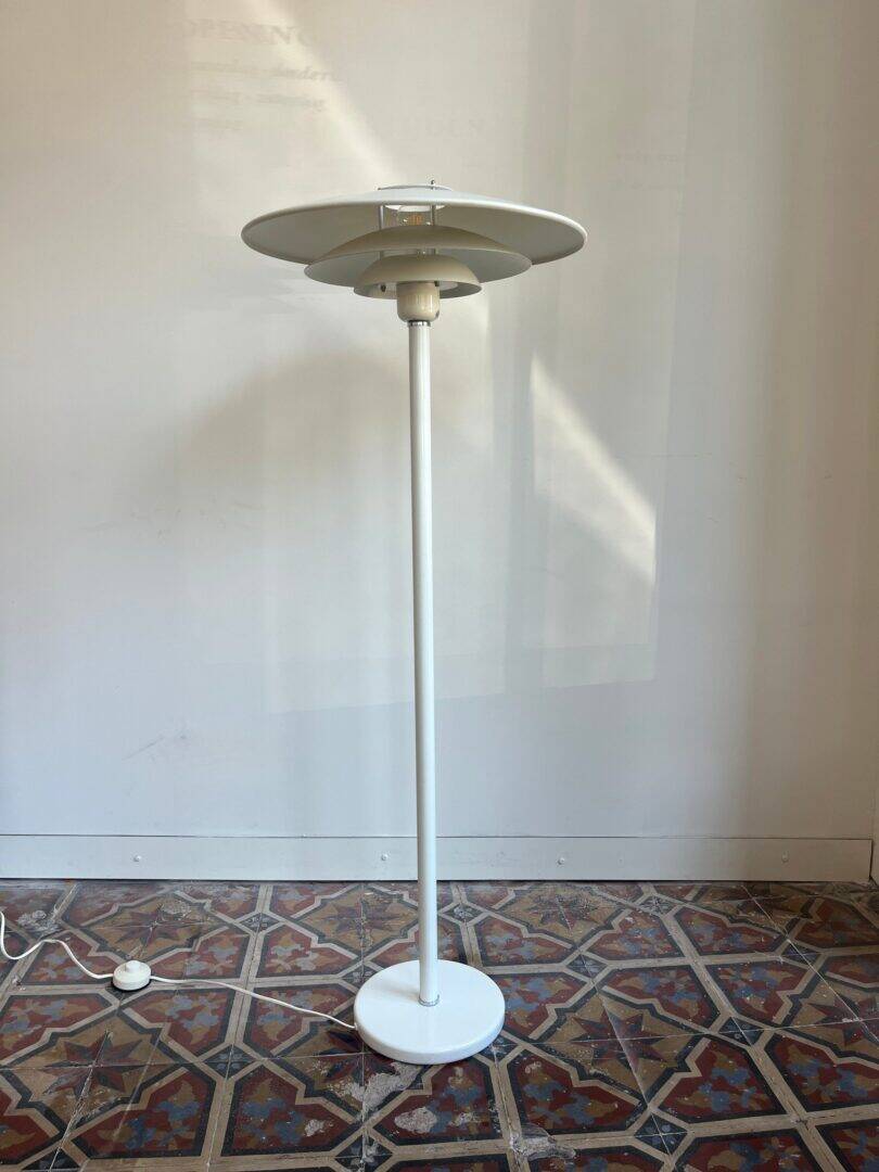 Danish layered floor lamp