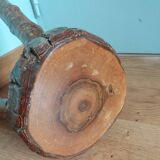 Brutalist tripod cowherd stool