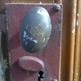 Old large molded door