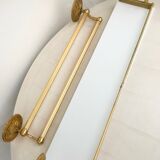 Vintage towel rack and tablet set
