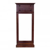 Mahogany mirror, Northern Europe, circa 1880.