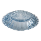 Light blue crystal ashtray, mid-century, Italy, 1970s.
