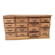Old oak hardware cabinet