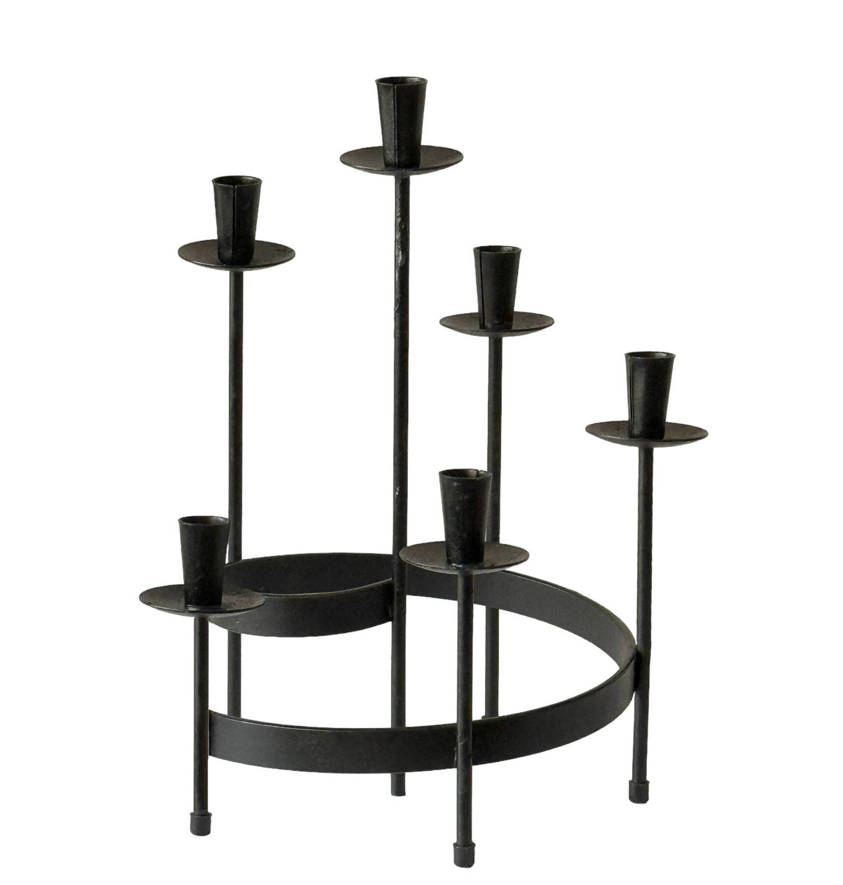 Vintage Candlestick • Spiral • Harry Boström • Bo Svensk • 1960