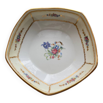 Limoges porcelain hollow dish