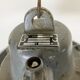 Black Enamel and Cast Iron Industrial Pendant Light, 1960s