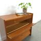 Fineer schoenenkast met lades