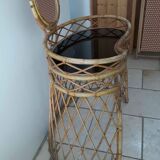 Vintage rattan dressing table from the 60s