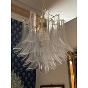 Lustre en verre de Murano