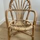 Kid armchair rattan