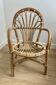 Kid armchair rattan