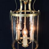 Lantern 3 bronze and brass lights