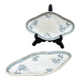 Pair of earthenware dishes from Castres earthenware factory