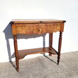 Walnut vanity Louis Philippe