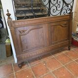 Ancienne tête de lit en chêne