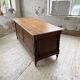 Drapery oak counter 1900