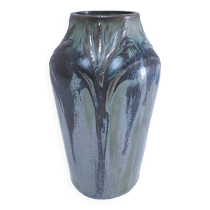 Vase grès émaillé