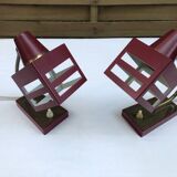Bordeaux vintage bedside lamps 60s/70s