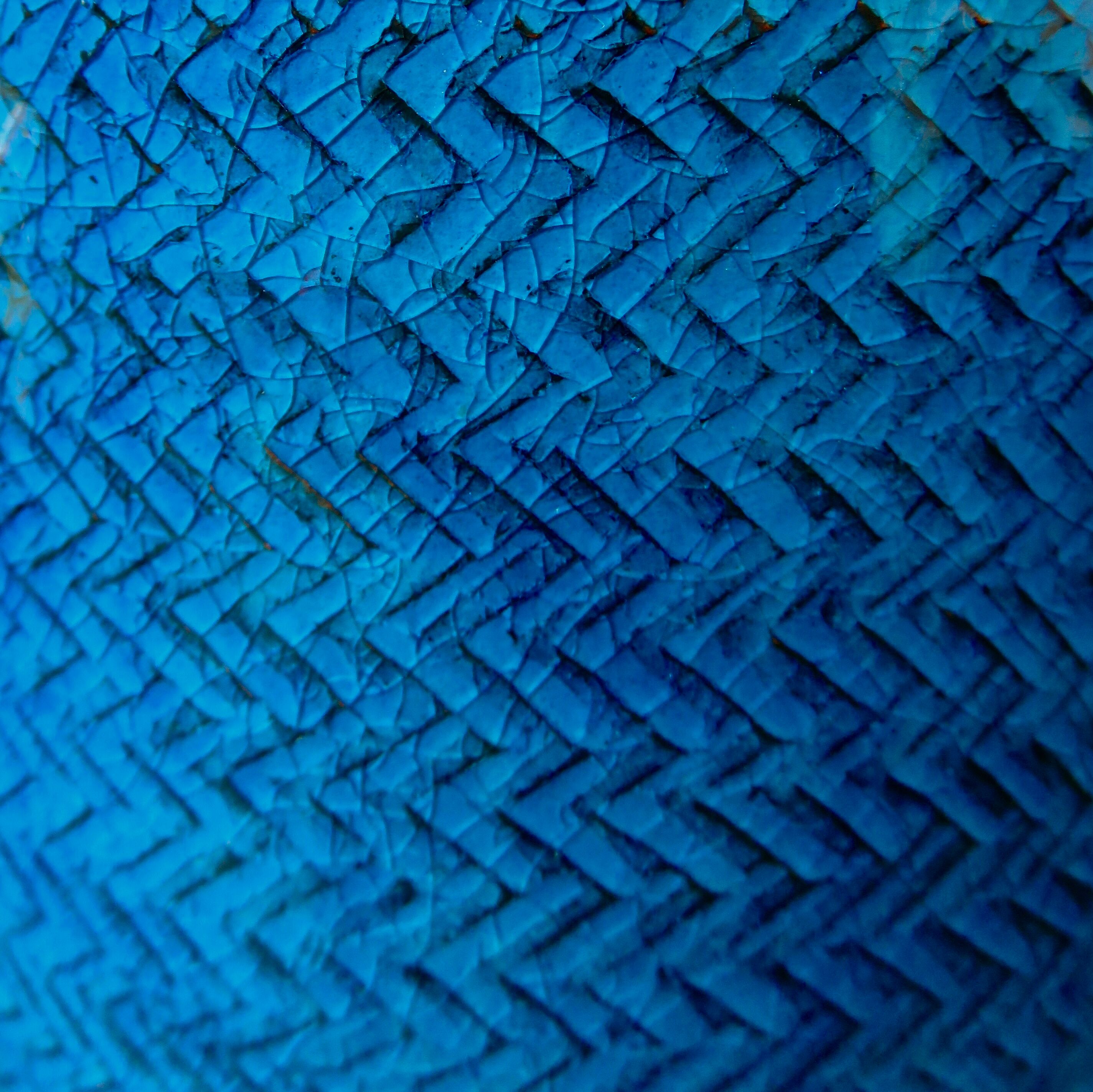 High vase turquoise bottle of Nils Khaler. Denmark 1965