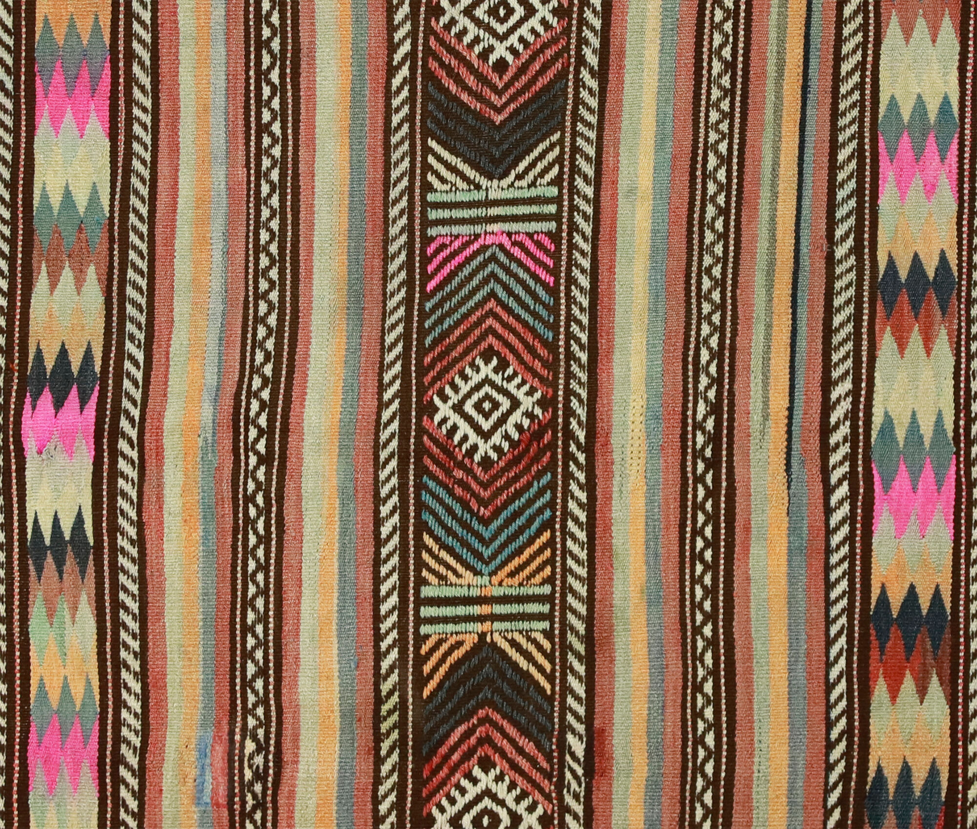 Anatolian handmade kilim rug 215 cm x 160 cm