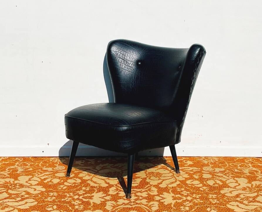 Cocktail chair. Vintage 1950s