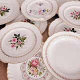 Lot de 18 assiettes plates