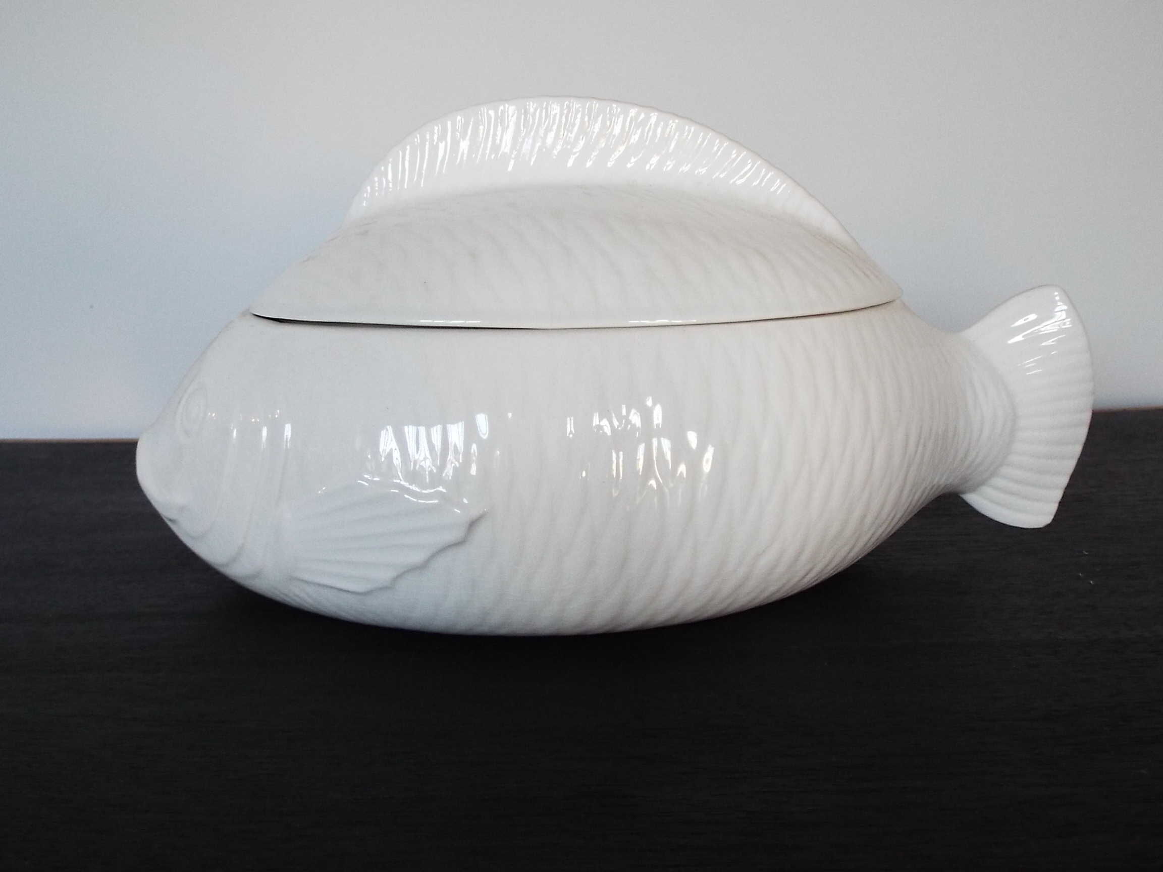 Fish tureen Sarreguemines