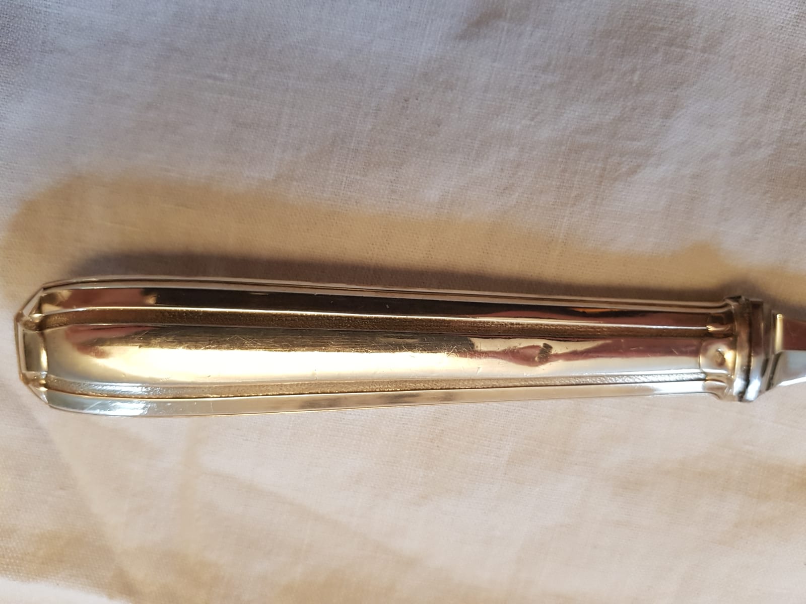 Pelle à tarte art déco en argent