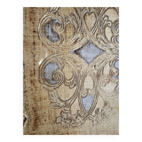 Florentine gilded wooden top