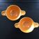 Pair of Provençal yellow bowls