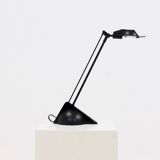Black Post Modern Desk Lamp 1980s