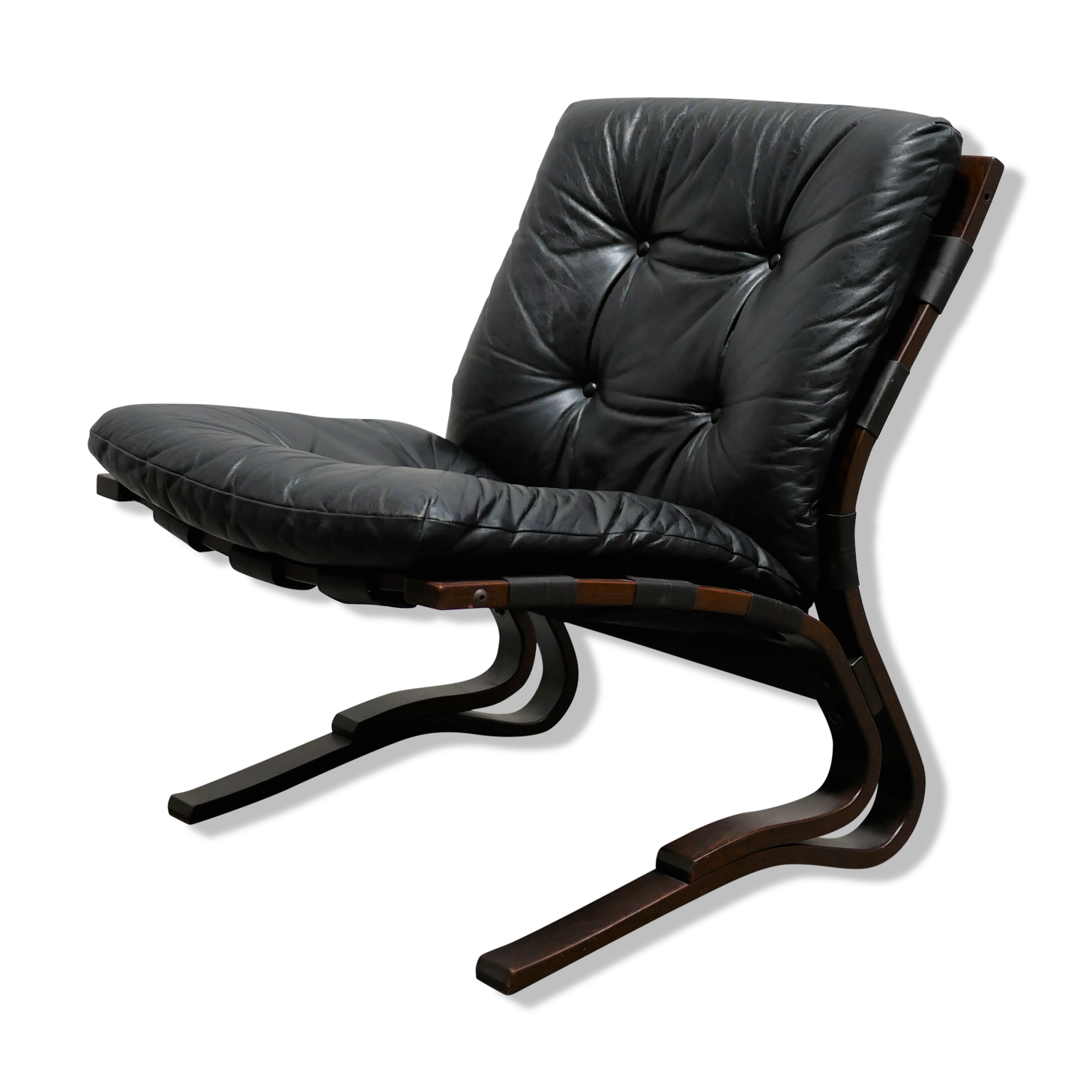 Scandinavian armchair by E. and N. Solheim for Rybo Rykken editions