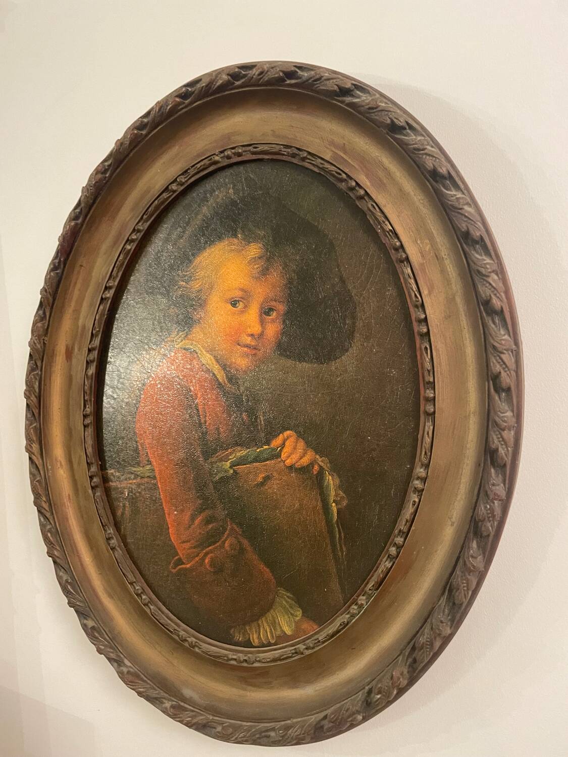 Painting reproduction "the young student"