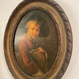 Painting reproduction "the young student"