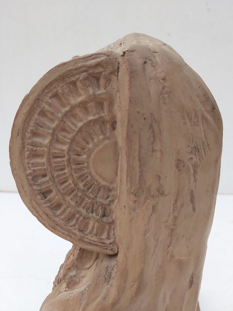 Bust terracotta woman