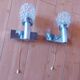 Pair of vintage 70's wall lights