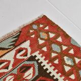 6x14 Rare Siz Anatolian Kilim Rug, 183x416Cm Turkish Kilim Carpet