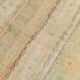 2x10 Vintage Brown & Cream Turkish Runner Rug, 80x306Cm