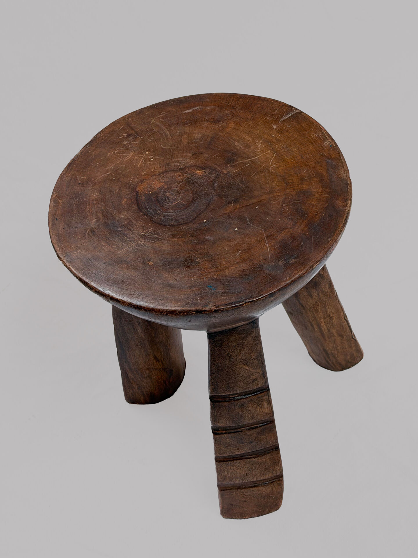 Tabouret Senoufo en bois (Burkina Faso)