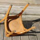 6 chaises baumann N°19 hêtre clair assise liège