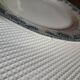 Round dish BFK Boch Frères Keramis decoration "fruit"