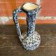 Old pitcher annette roux fat lava ceramics grey & bubbles