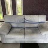 Ligne Roset 2-seater sofas in nubuck leather