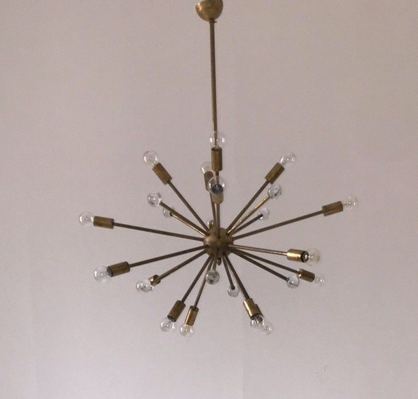 Chandelier sputnik 24 arms